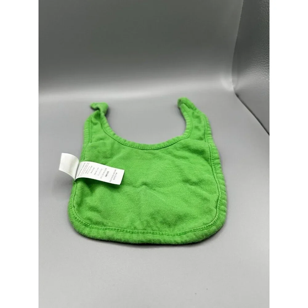 2017 TMNT Teenage Mutant Ninja Turtles Infant Baby Bib One Size Viacom RARE READ